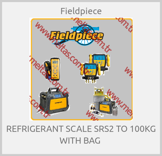 Fieldpiece - REFRIGERANT SCALE SRS2 TO 100KG WITH BAG 