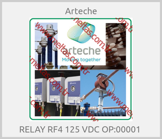 Arteche-RELAY RF4 125 VDC OP:00001 
