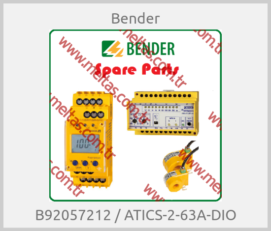 Bender - B92057212 / ATICS-2-63A-DIO
