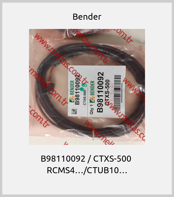 Bender - B98110092 / CTXS-500  RCMS4…/CTUB10…