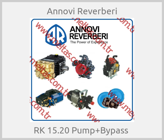 Annovi Reverberi-RK 15.20 Pump+Bypass 
