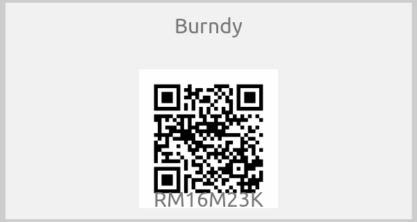 Burndy - RM16M23K