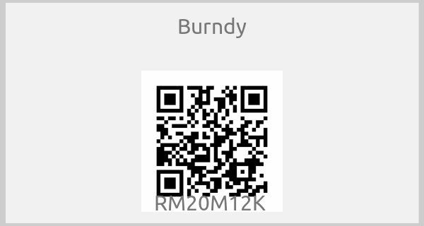 Burndy - RM20M12K 