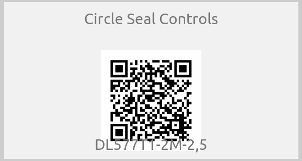 Circle Seal Controls - DL577T1-2M-2,5