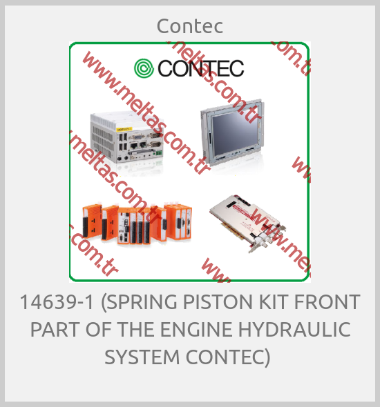 Contec - 14639-1 (SPRING PISTON KIT FRONT PART OF THE ENGINE HYDRAULIC SYSTEM CONTEC) 