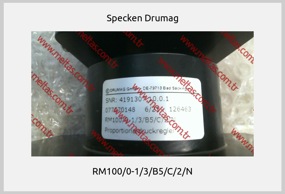 Specken Drumag - RM100/0-1/3/B5/C/2/N