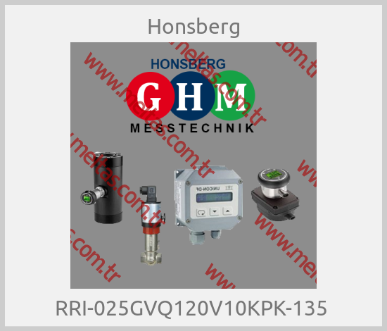 Honsberg - RRI-025GVQ120V10KPK-135 