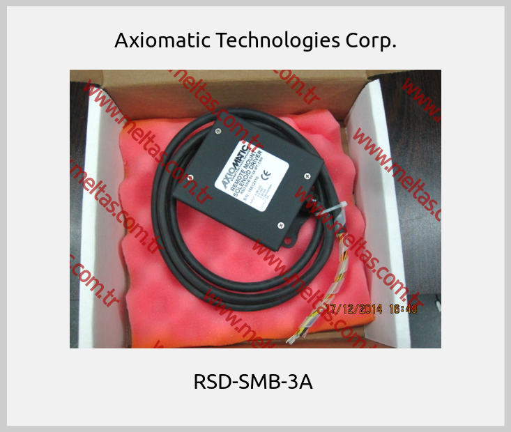 Axiomatic Technologies Corp.-RSD-SMB-3A 