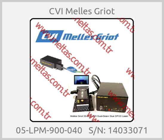 CVI Melles Griot - 05-LPM-900-040   S/N: 14033071