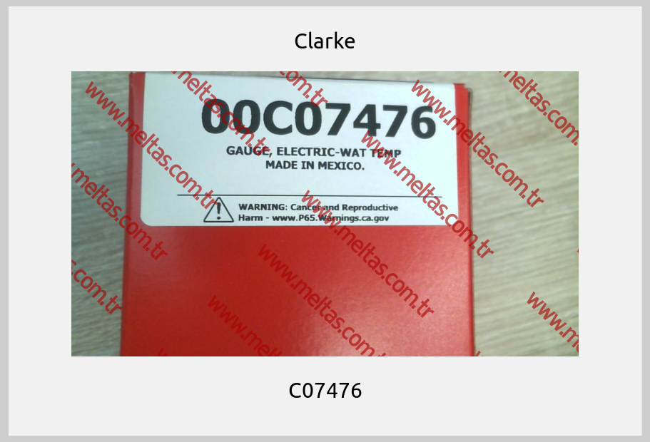 Clarke - C07476
