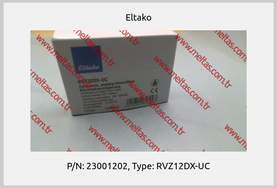 Eltako-P/N: 23001202, Type: RVZ12DX-UC