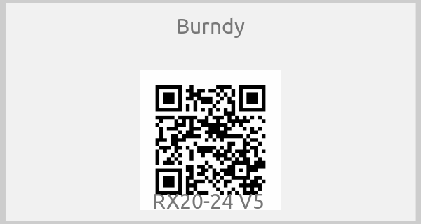 Burndy - RX20-24 V5 