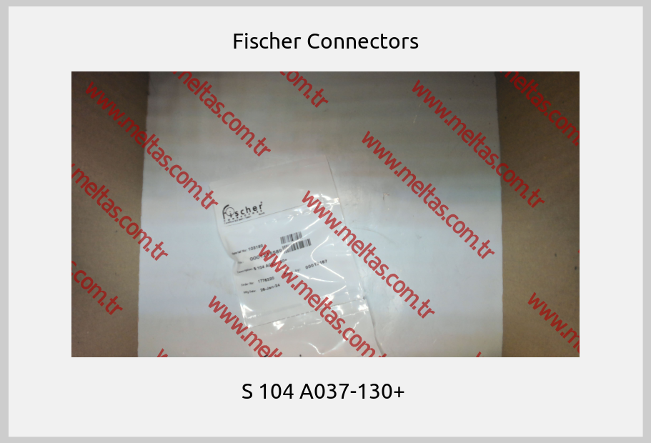 Fischer Connectors - S 104 A037-130+ 