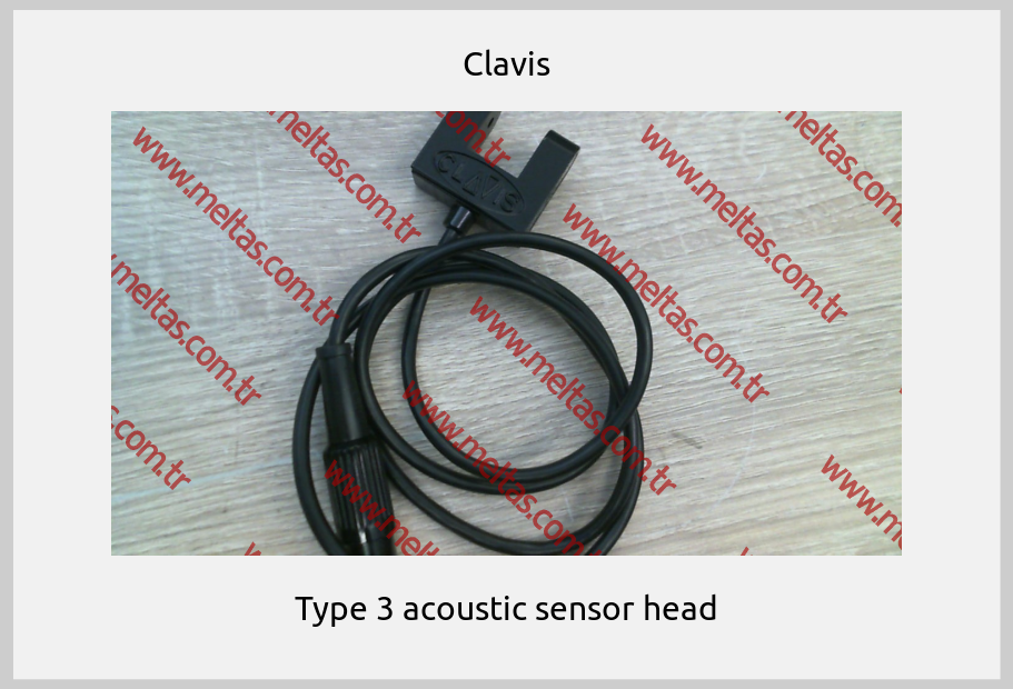 Clavis-Type 3 acoustic sensor head