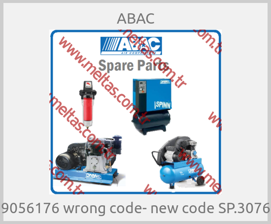 ABAC-9056176 wrong code- new code SP.3076