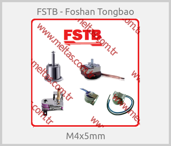 FSTB - Foshan Tongbao-M4x5mm