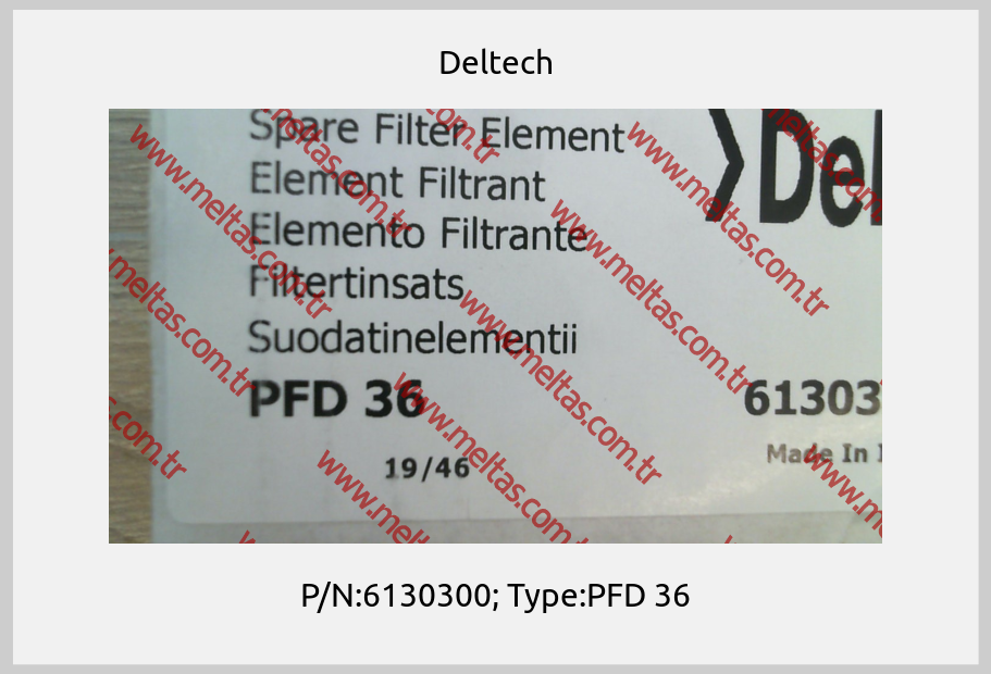 Deltech - P/N:6130300; Type:PFD 36