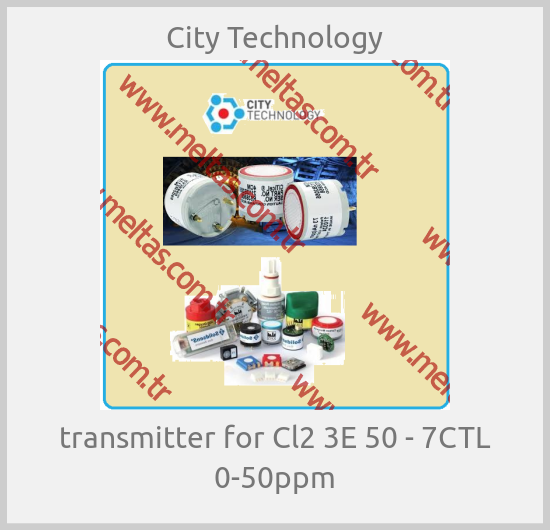 City Technology - transmitter for Cl2 3E 50 - 7CTL 0-50ppm