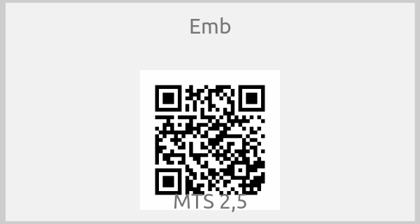 Emb - MTS 2,5