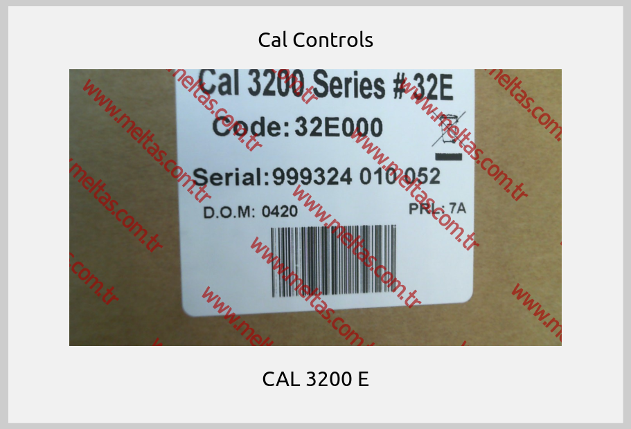 Cal Controls - CAL 3200 E