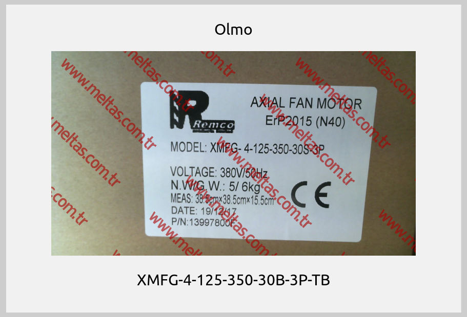 Olmo - XMFG-4-125-350-30B-3P-TB