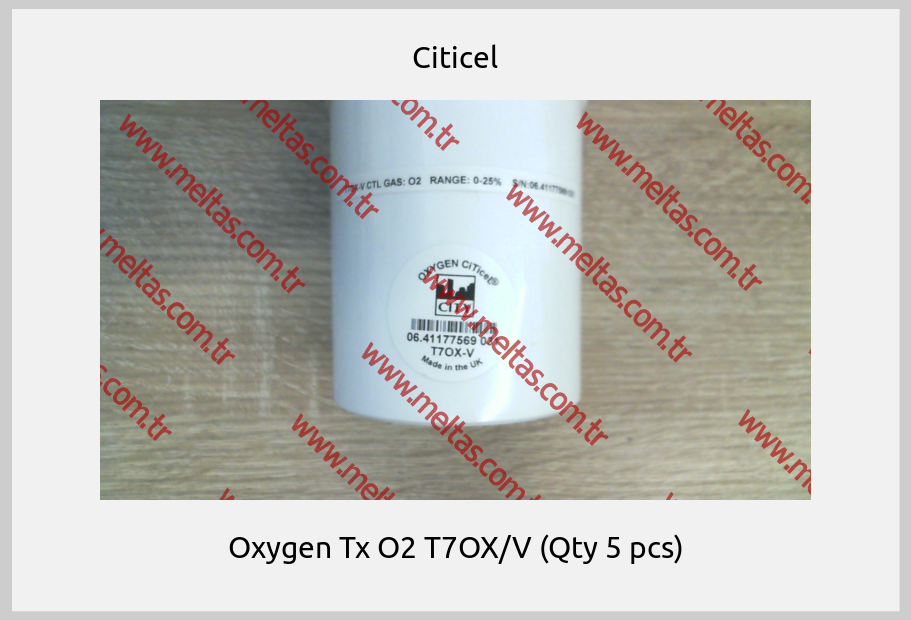 Citicel - Oxygen Tx O2 T7OX/V (Qty 5 pcs)