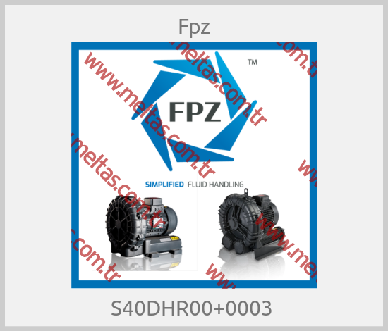 Fpz - S40DHR00+0003 
