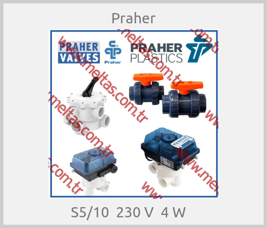 Praher - S5/10  230 V  4 W   