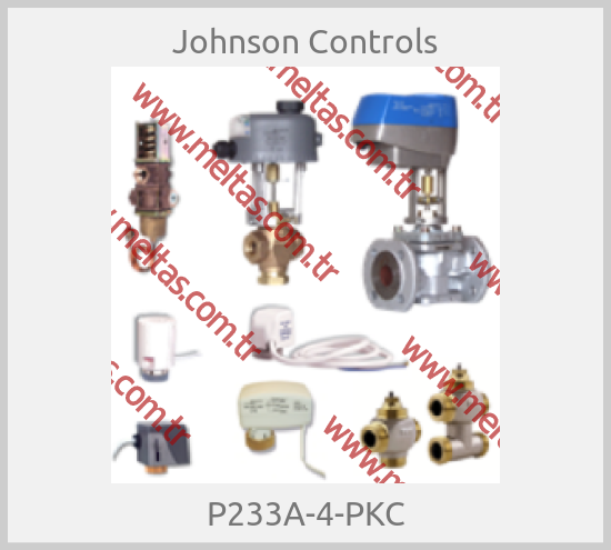Johnson Controls - P233A-4-PKC