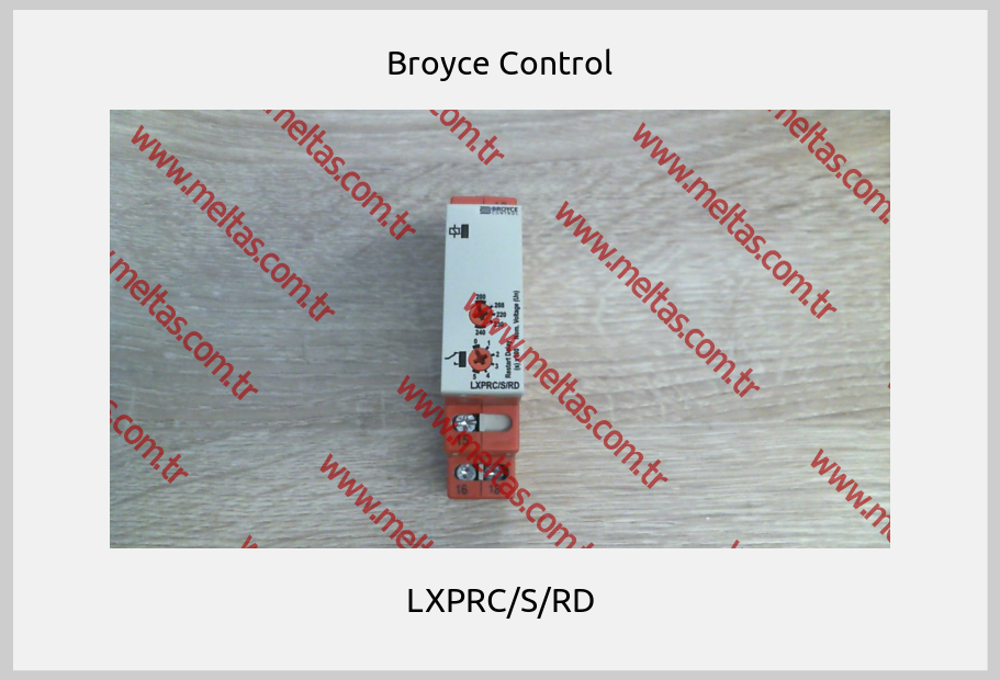Broyce Control-LXPRC/S/RD