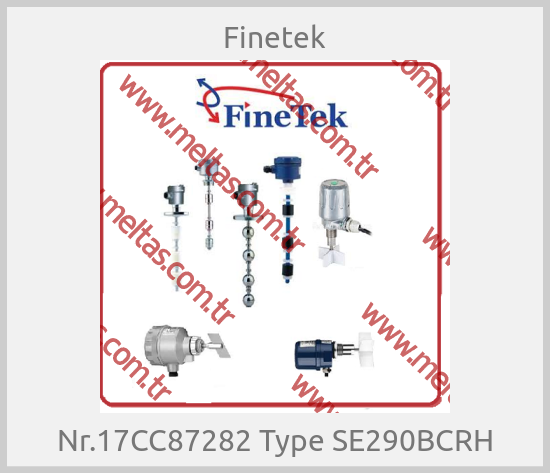 Finetek - Nr.17CC87282 Type SE290BCRH