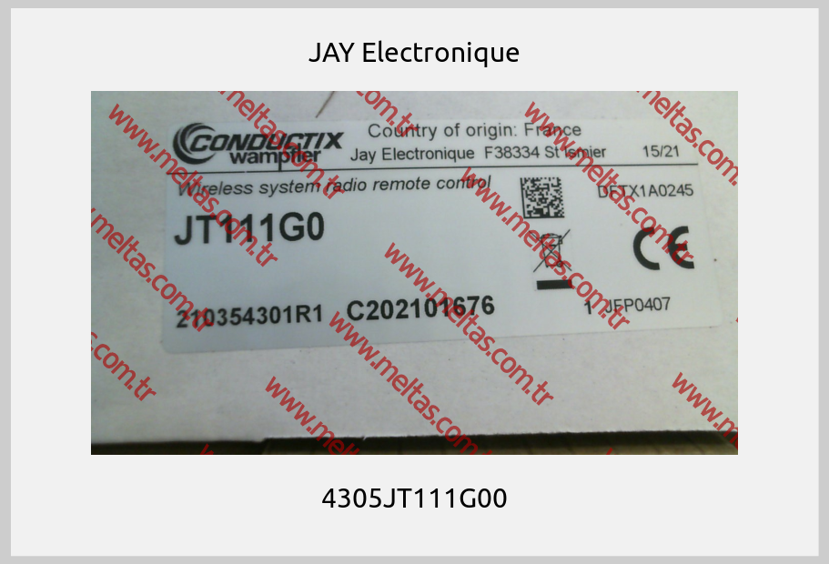 JAY Electronique - 4305JT111G00