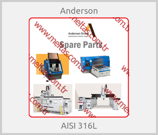 Anderson - AISI 316L