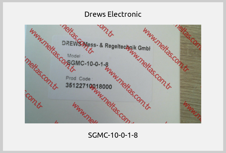 Drews Electronic - SGMC-10-0-1-8