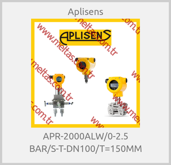 Aplisens - APR-2000ALW/0-2.5 BAR/S-T-DN100/T=150MM