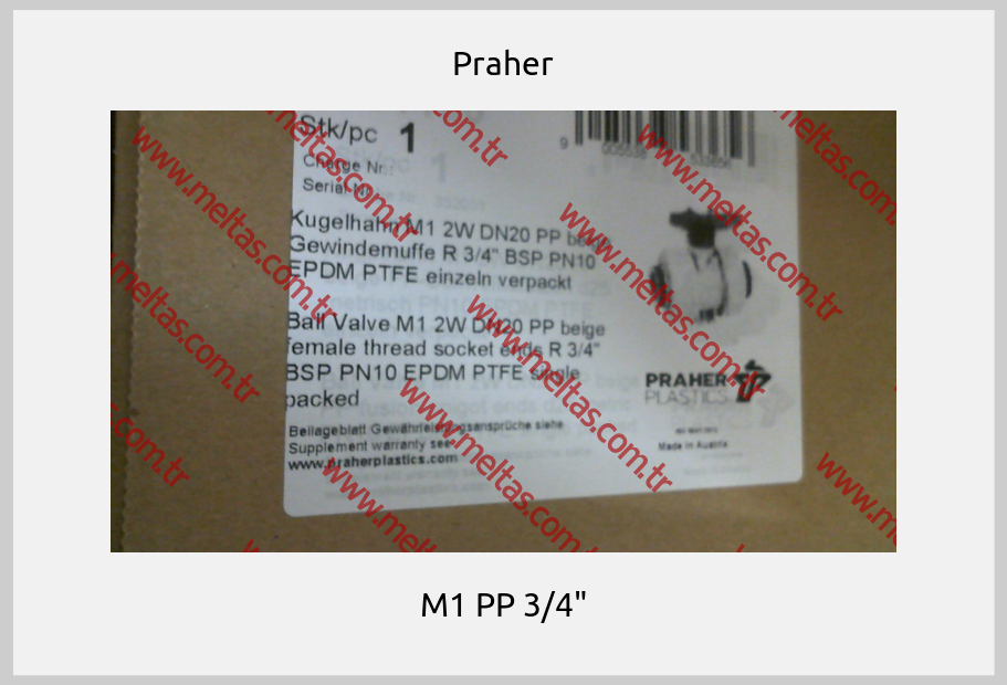 Praher - M1 PP 3/4"