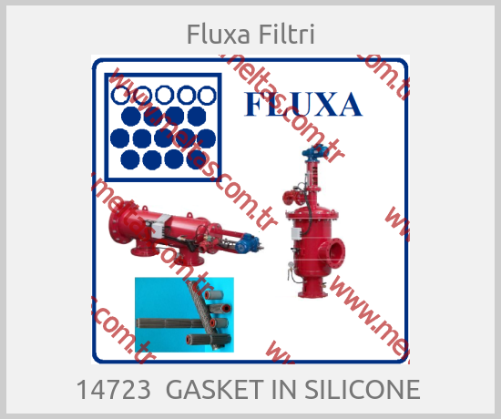 Fluxa Filtri-14723  GASKET IN SILICONE 