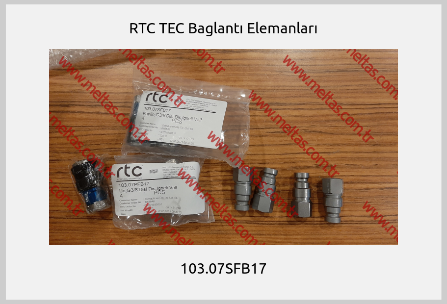 RTC TEC Baglantı Elemanları - 103.07SFB17
