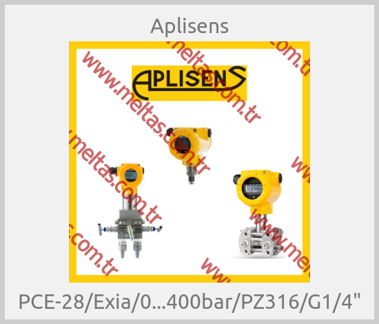 Aplisens - PCE-28/Exia/0...400bar/PZ316/G1/4"