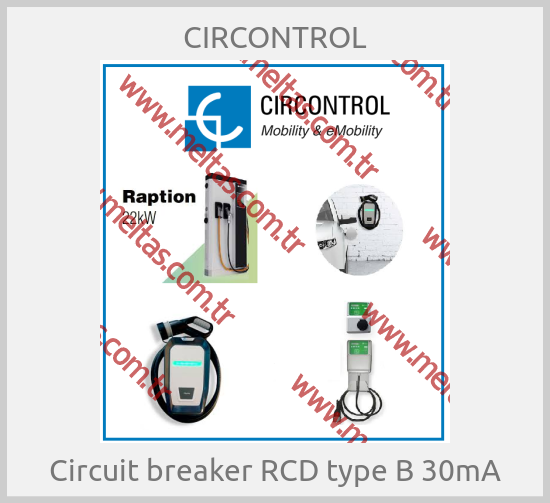 CIRCONTROL-Circuit breaker RCD type B 30mA