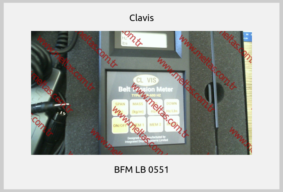 Clavis - BFM LB 0551