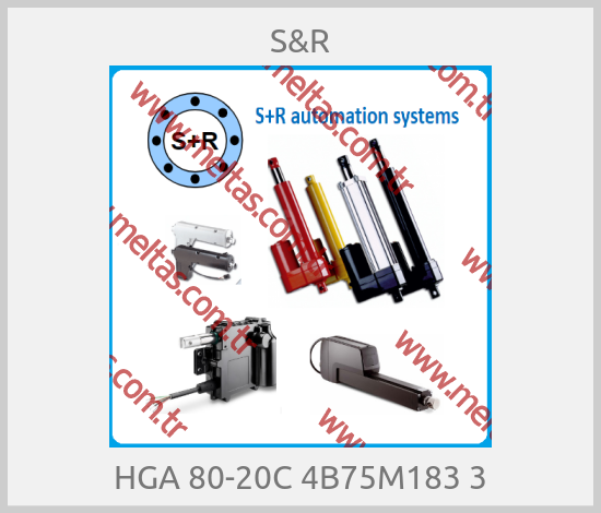 S&R - HGA 80-20C 4B75M183 3