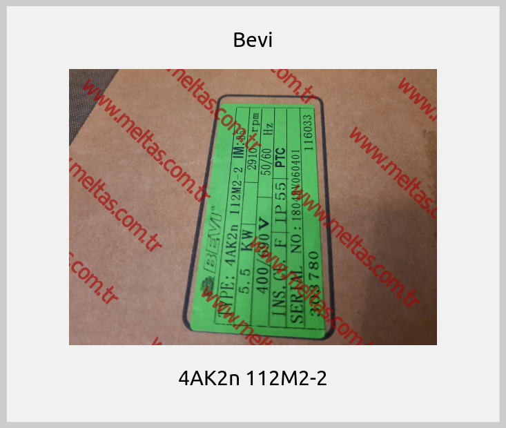 Bevi - 4AK2n 112M2-2