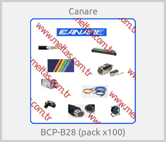 Canare - BCP-B28 (pack x100)