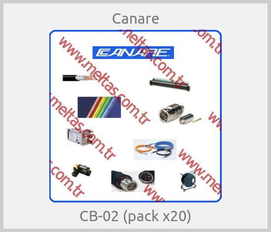 Canare - CB-02 (pack x20)