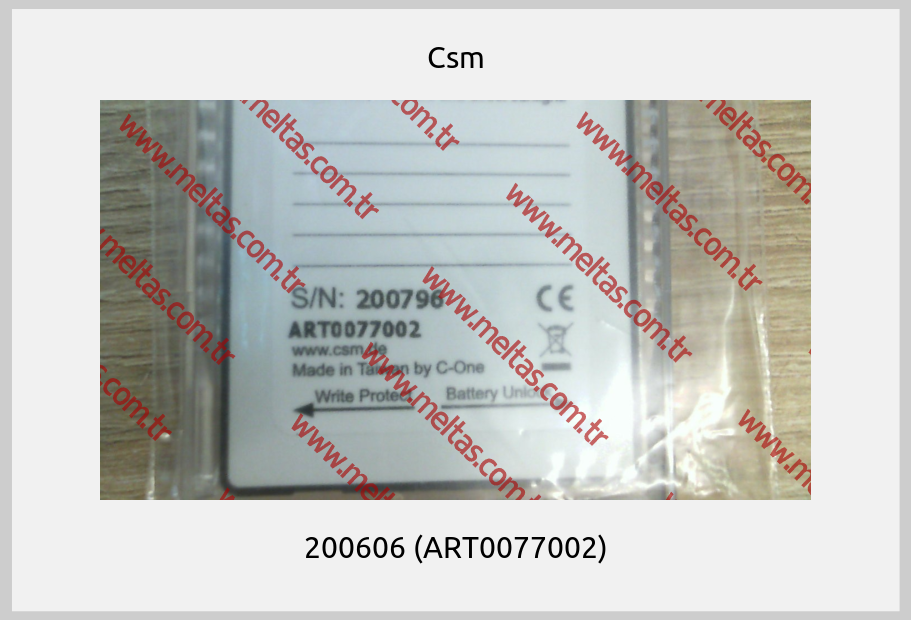 Csm - 200606 (ART0077002)