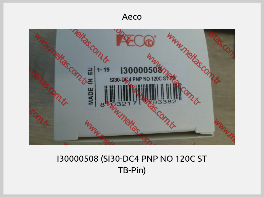 Aeco - I30000508 (SI30-DC4 PNP NO 120C ST TB-Pin)