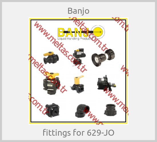 Banjo-fittings for 629-JO