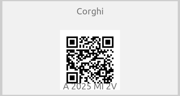 Corghi - A 2025 MI 2V