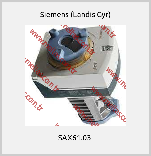 Siemens (Landis Gyr) - SAX61.03 